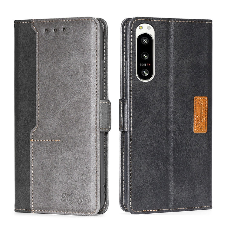 Contrast Color Side Buckle Leather Phone Case, For Motorola Edge 30 Neo, For Motorola Edge 2022, For Motorola Edge S30 Pro 5G/Edge 30 Fusion, For Motorola Edge X30 Pro 5G/Edge 30 Ultra, For Sony Xperia 5 IV