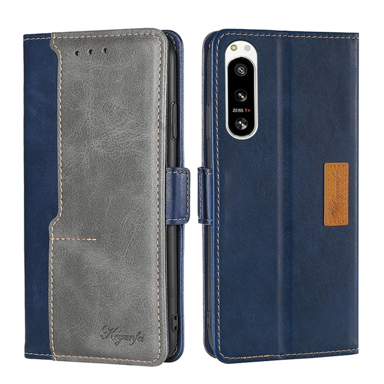 Contrast Color Side Buckle Leather Phone Case, For Motorola Edge 30 Neo, For Motorola Edge 2022, For Motorola Edge S30 Pro 5G/Edge 30 Fusion, For Motorola Edge X30 Pro 5G/Edge 30 Ultra, For Sony Xperia 5 IV