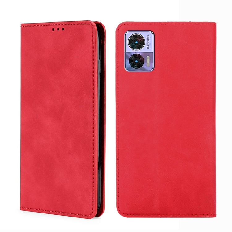 Skin Feel Magnetic Horizontal Flip Leather Phone Case, For Motorola Edge 30 Neo, For Motorola Edge 2022, For Motorola Edge S30 Pro 5G/Edge 30 Fusion, For Motorola Edge 30 Ultra / Moto X30 Pro