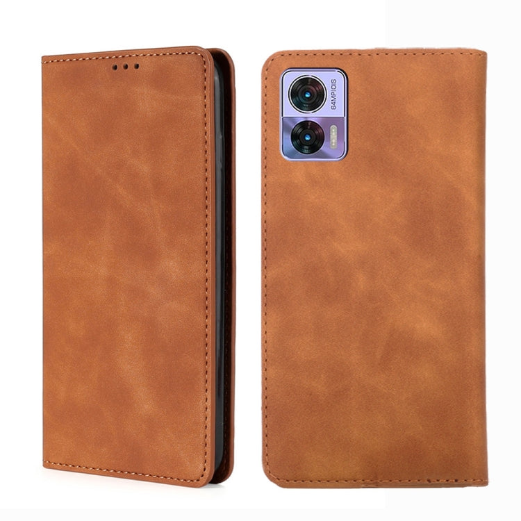 Skin Feel Magnetic Horizontal Flip Leather Phone Case, For Motorola Edge 30 Neo, For Motorola Edge 2022, For Motorola Edge S30 Pro 5G/Edge 30 Fusion, For Motorola Edge X30 Pro 5G/Edge 30 Ultra, For Sony Xperia 5 IV, For Huawei Mate 50