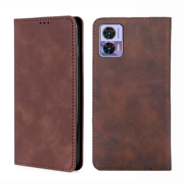 Skin Feel Magnetic Horizontal Flip Leather Phone Case, For Motorola Edge 30 Neo, For Motorola Edge 2022, For Motorola Edge S30 Pro 5G/Edge 30 Fusion, For Motorola Edge X30 Pro 5G/Edge 30 Ultra, For Sony Xperia 5 IV, For Huawei Mate 50