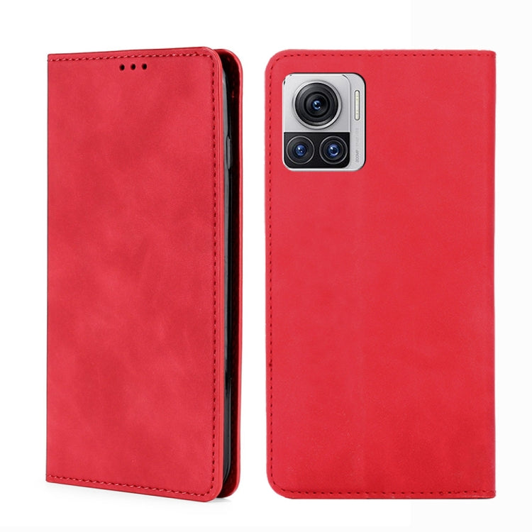Skin Feel Magnetic Horizontal Flip Leather Phone Case, For Motorola Edge 30 Neo, For Motorola Edge 2022, For Motorola Edge S30 Pro 5G/Edge 30 Fusion, For Motorola Edge 30 Ultra / Moto X30 Pro