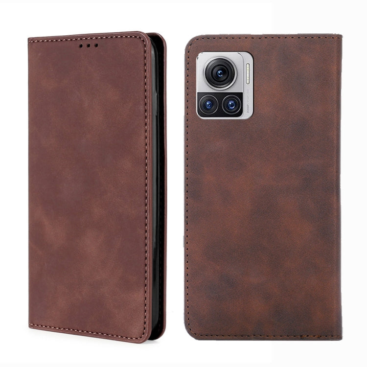 Skin Feel Magnetic Horizontal Flip Leather Phone Case, For Motorola Edge 30 Neo, For Motorola Edge 2022, For Motorola Edge S30 Pro 5G/Edge 30 Fusion, For Motorola Edge 30 Ultra / Moto X30 Pro