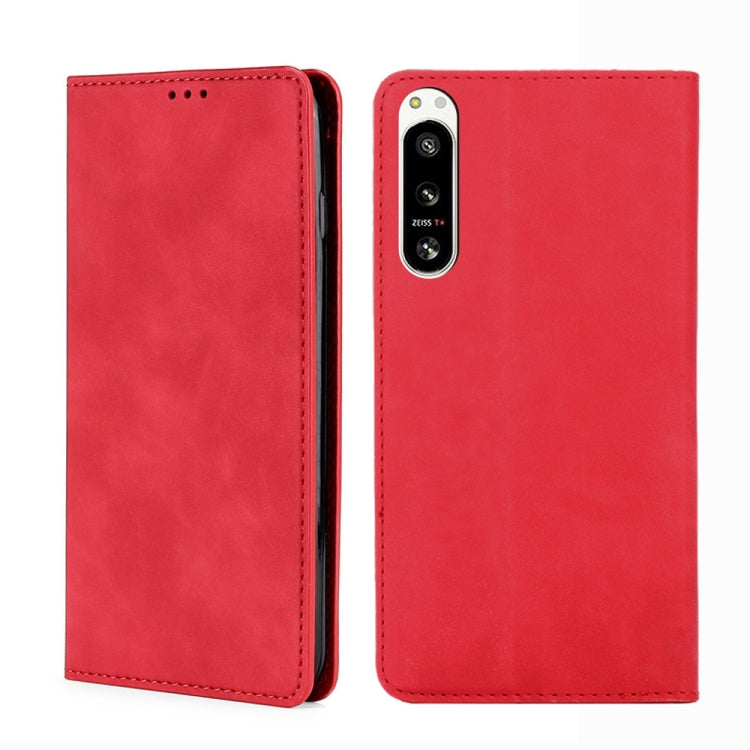 Skin Feel Magnetic Horizontal Flip Leather Phone Case, For Motorola Edge 30 Neo, For Motorola Edge 2022, For Motorola Edge S30 Pro 5G/Edge 30 Fusion, For Motorola Edge X30 Pro 5G/Edge 30 Ultra, For Sony Xperia 5 IV, For Huawei Mate 50