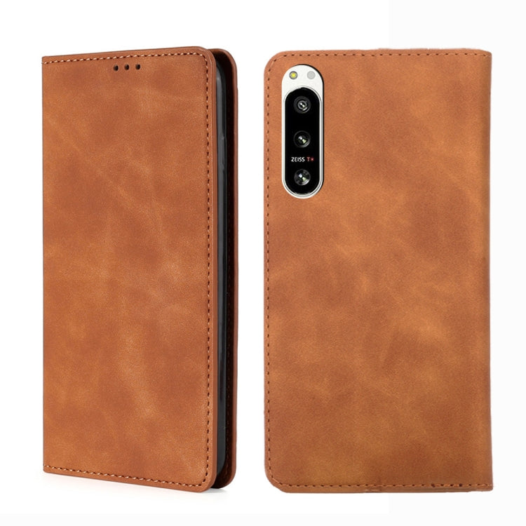 Skin Feel Magnetic Horizontal Flip Leather Phone Case, For Motorola Edge 30 Neo, For Motorola Edge 2022, For Motorola Edge S30 Pro 5G/Edge 30 Fusion, For Motorola Edge X30 Pro 5G/Edge 30 Ultra, For Sony Xperia 5 IV, For Huawei Mate 50