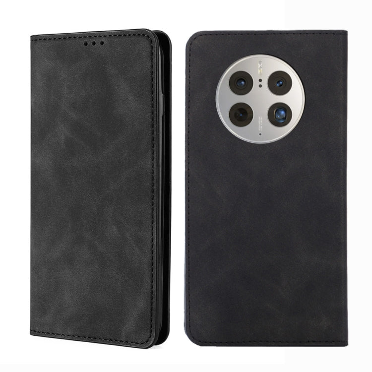 Skin Feel Magnetic Horizontal Flip Leather Phone Case, For Huawei Mate 50 Pro, For Samsung Galaxy A23e/A22e, For ZTE Blade A72 5G