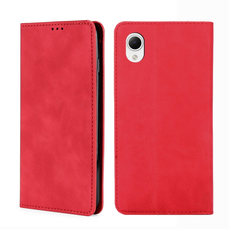 Skin Feel Magnetic Horizontal Flip Leather Phone Case, For Huawei Mate 50 Pro, For Samsung Galaxy A23e/A22e, For ZTE Blade A72 5G