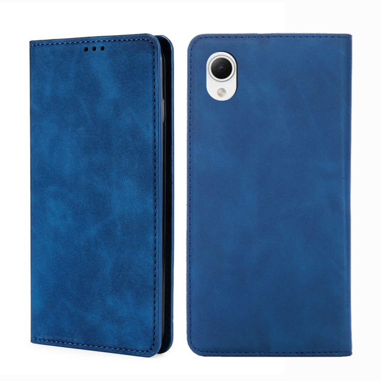 Skin Feel Magnetic Horizontal Flip Leather Phone Case, For Huawei Mate 50 Pro, For Samsung Galaxy A23e/A22e, For ZTE Blade A72 5G