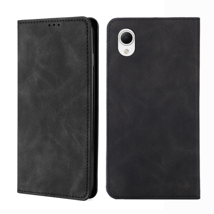 Skin Feel Magnetic Horizontal Flip Leather Phone Case, For Huawei Mate 50 Pro, For Samsung Galaxy A23e/A22e, For ZTE Blade A72 5G