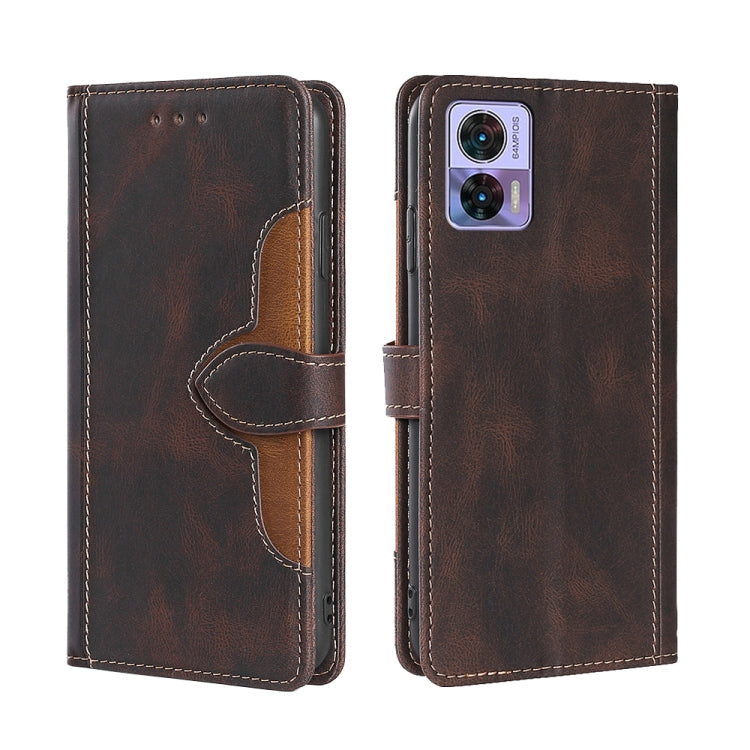 Skin Feel Magnetic Buckle Leather Phone Case, For Motorola Edge 30 Neo, For Motorola Edge 2022, For Motorola Edge S30 Pro 5G/Edge 30 Fusion, For Motorola Edge X30 Pro 5G/Edge 30 Ultra, For Sony Xperia 5 IV, For Huawei Mate 50, For Huawei Mate 50 Pro