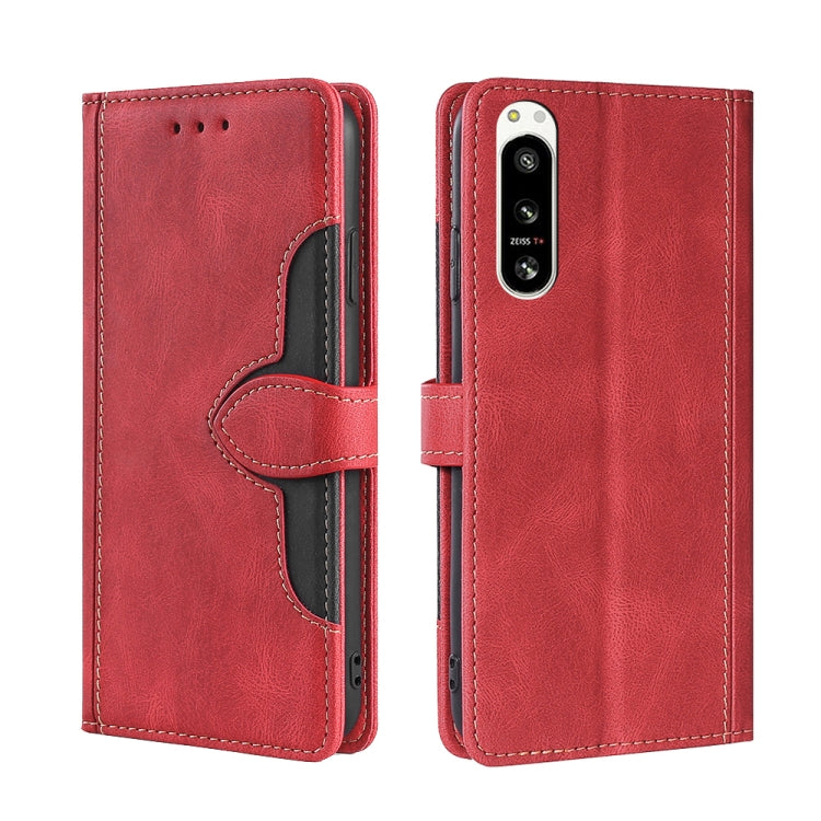 Skin Feel Magnetic Buckle Leather Phone Case, For Motorola Edge 30 Neo, For Motorola Edge 2022, For Motorola Edge S30 Pro 5G/Edge 30 Fusion, For Motorola Edge X30 Pro 5G/Edge 30 Ultra, For Sony Xperia 5 IV, For Huawei Mate 50, For Huawei Mate 50 Pro