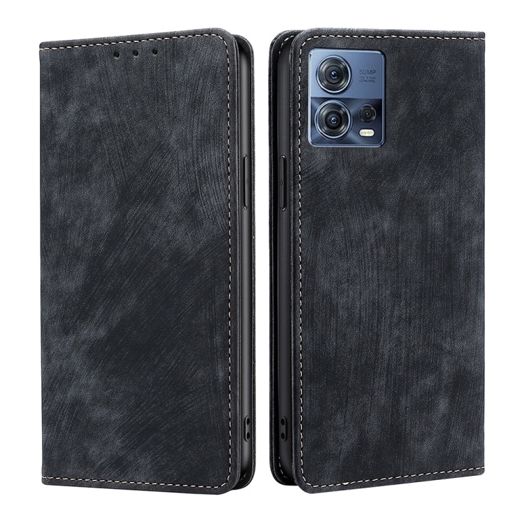 RFID Anti-theft Brush Magnetic Leather Phone Case, For Motorola Edge 30 Neo, For Motorola Edge 2022, For Motorola Edge S30 Pro 5G/Edge 30 Fusion, For Motorola Edge X30 Pro 5G/Edge 30 Ultra, For Sony Xperia 5 IV, For Huawei Mate 50