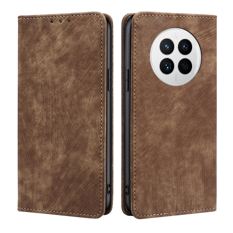 RFID Anti-theft Brush Magnetic Leather Phone Case, For Motorola Edge 30 Neo, For Motorola Edge 2022, For Motorola Edge S30 Pro 5G/Edge 30 Fusion, For Motorola Edge X30 Pro 5G/Edge 30 Ultra, For Sony Xperia 5 IV, For Huawei Mate 50