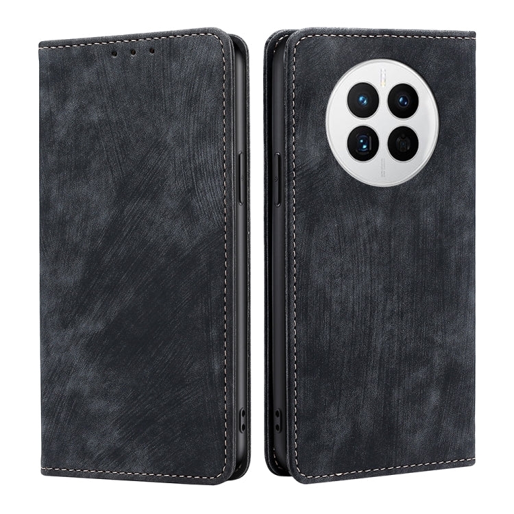 RFID Anti-theft Brush Magnetic Leather Phone Case, For Motorola Edge 30 Neo, For Motorola Edge 2022, For Motorola Edge S30 Pro 5G/Edge 30 Fusion, For Motorola Edge X30 Pro 5G/Edge 30 Ultra, For Sony Xperia 5 IV, For Huawei Mate 50