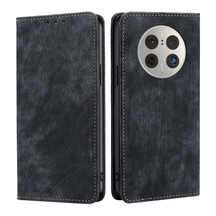 RFID Anti-theft Brush Magnetic Leather Phone Case, For Huawei Mate 50 Pro, For Samsung Galaxy A23e/A22e, For ZTE Blade A72 5G