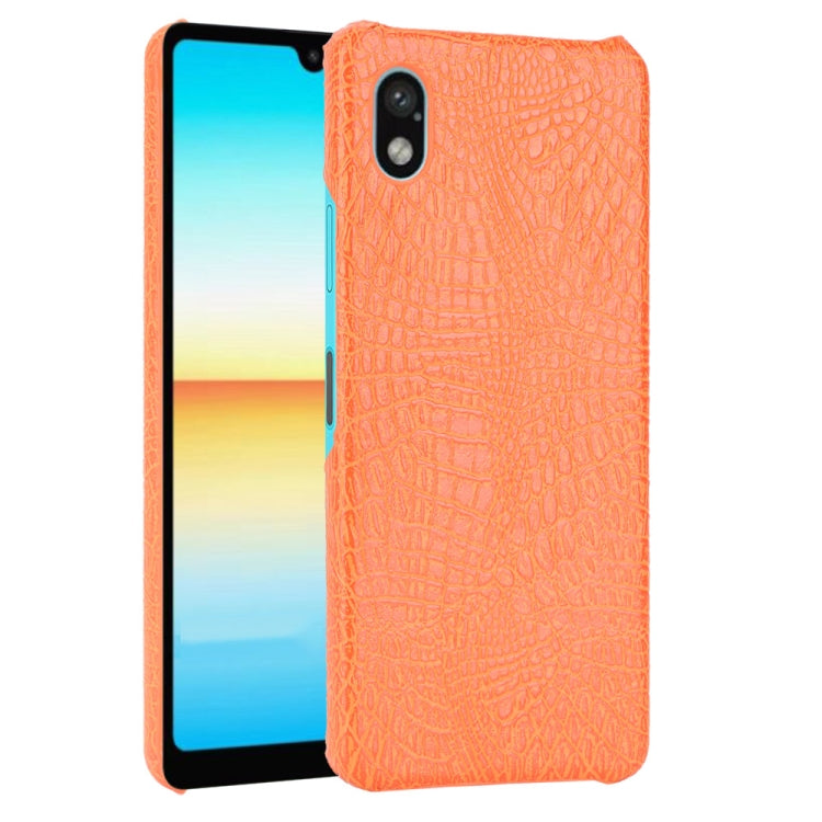 Shockproof Crocodile Texture PC + PU Case, For Sony Xperia 1 IV, For Sony Xperia 10 IV, For Sony Xperia Ace III, For Microsoft Surface Duo 2