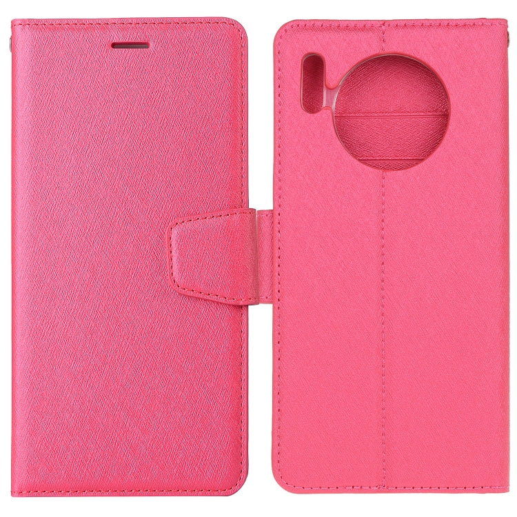 Silk Texture Horizontal Flip Leather Case with Holder & Card Slots & Wallet & Photo Frame, For Huawei Mate 30, For Huawei Mate 30 Pro, For Huawei nova 7i, For Huawei P40, For Huawei P40 Pro