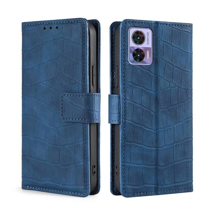 Skin Feel Crocodile Magnetic Clasp Leather Phone Case, For Motorola Edge 30 Neo, For Motorola Edge 2022, For Motorola Edge S30 Pro 5G/Edge 30 Fusion, For Motorola Edge X30 Pro 5G/Edge 30 Ultra, For Sony Xperia 5 IV, For Huawei Mate 50