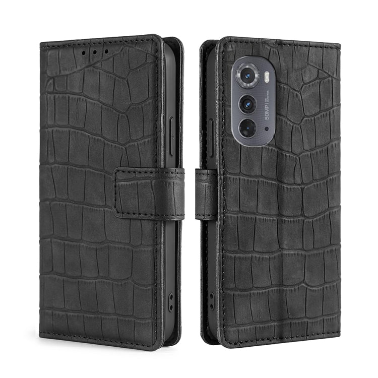 Skin Feel Crocodile Magnetic Clasp Leather Phone Case, For Motorola Edge 30 Neo, For Motorola Edge 2022, For Motorola Edge S30 Pro 5G/Edge 30 Fusion, For Motorola Edge X30 Pro 5G/Edge 30 Ultra, For Sony Xperia 5 IV, For Huawei Mate 50