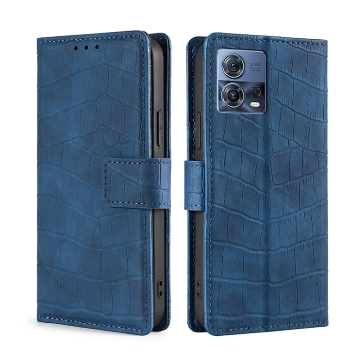 Skin Feel Crocodile Magnetic Clasp Leather Phone Case, For Motorola Edge 30 Neo, For Motorola Edge 2022, For Motorola Edge S30 Pro 5G/Edge 30 Fusion, For Motorola Edge X30 Pro 5G/Edge 30 Ultra, For Sony Xperia 5 IV, For Huawei Mate 50