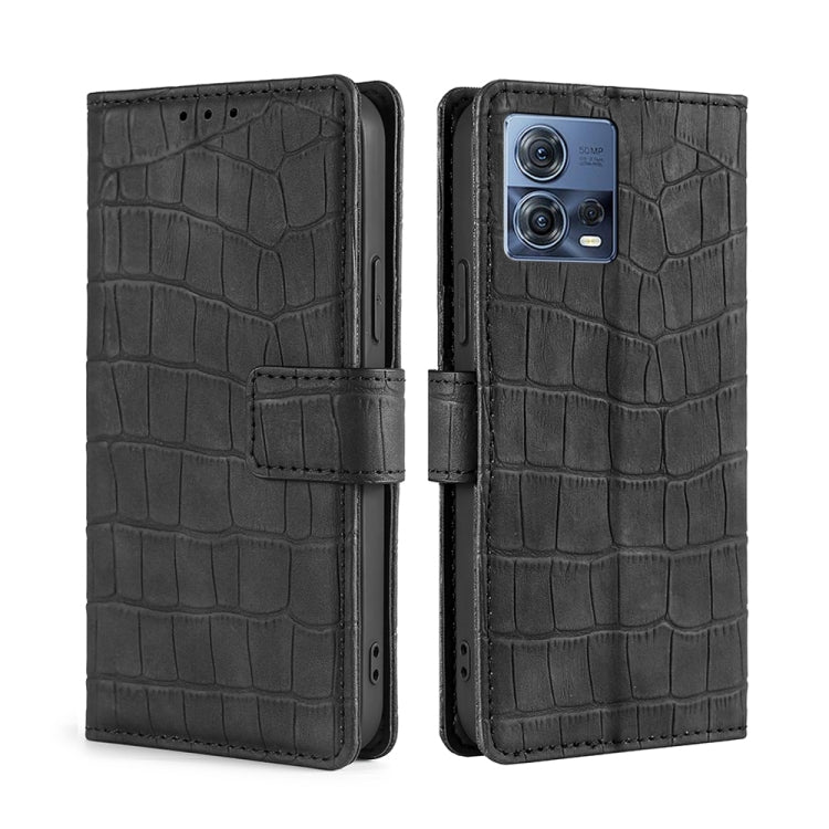 Skin Feel Crocodile Magnetic Clasp Leather Phone Case, For Motorola Edge 30 Neo, For Motorola Edge 2022, For Motorola Edge S30 Pro 5G/Edge 30 Fusion, For Motorola Edge X30 Pro 5G/Edge 30 Ultra, For Sony Xperia 5 IV, For Huawei Mate 50