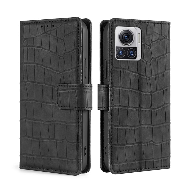 Skin Feel Crocodile Magnetic Clasp Leather Phone Case, For Motorola Edge 30 Neo, For Motorola Edge 2022, For Motorola Edge S30 Pro 5G/Edge 30 Fusion, For Motorola Edge X30 Pro 5G/Edge 30 Ultra, For Sony Xperia 5 IV, For Huawei Mate 50