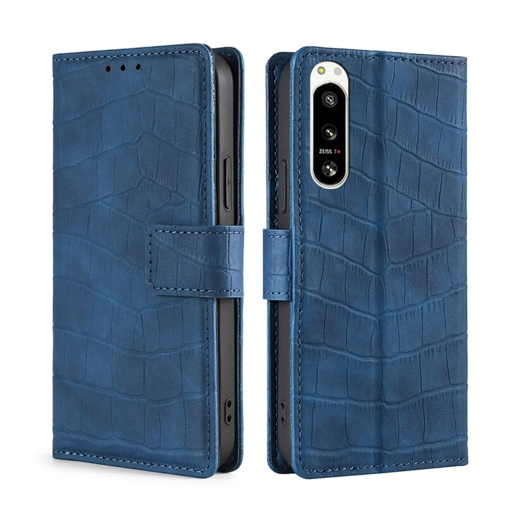 Skin Feel Crocodile Magnetic Clasp Leather Phone Case, For Motorola Edge 30 Neo, For Motorola Edge 2022, For Motorola Edge S30 Pro 5G/Edge 30 Fusion, For Motorola Edge X30 Pro 5G/Edge 30 Ultra, For Sony Xperia 5 IV, For Huawei Mate 50