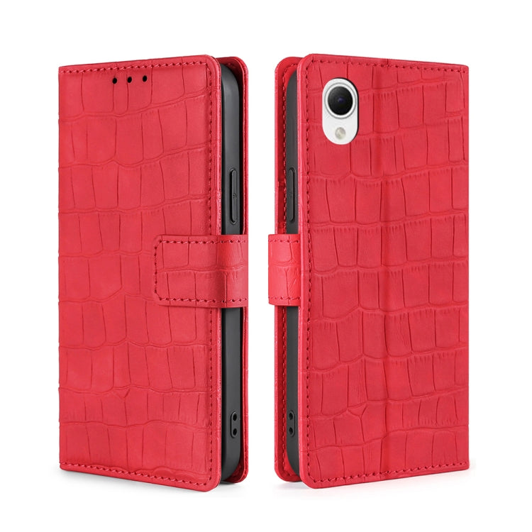 Skin Feel Crocodile Magnetic Clasp Leather Phone Case, For Motorola Edge 30 Neo, For Motorola Edge 2022, For Motorola Edge S30 Pro 5G/Edge 30 Fusion, For Motorola Edge X30 Pro 5G/Edge 30 Ultra, For Sony Xperia 5 IV, For Huawei Mate 50