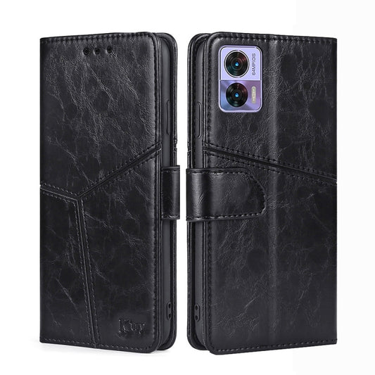 Geometric Stitching Leather Phone Case, For Motorola Edge 30 Neo, For Motorola Edge 2022, For Motorola Edge S30 Pro 5G/Edge 30 Fusion, For Motorola Edge X30 Pro 5G/Edge 30 Ultra, For Sony Xperia 5 IV