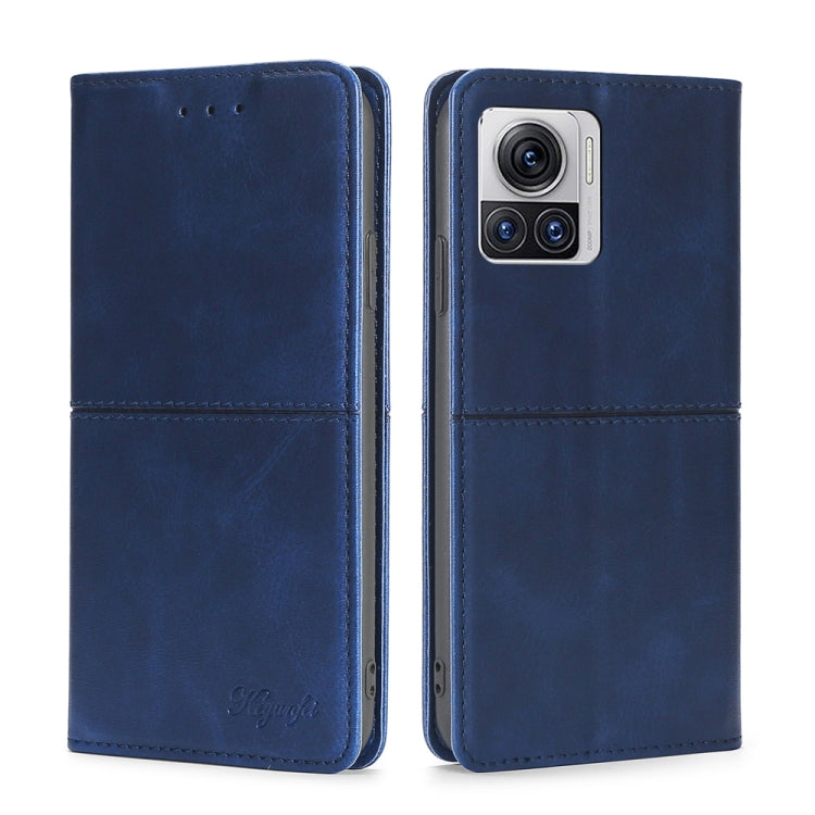 Cow Texture Magnetic Horizontal Flip Leather Phone Case