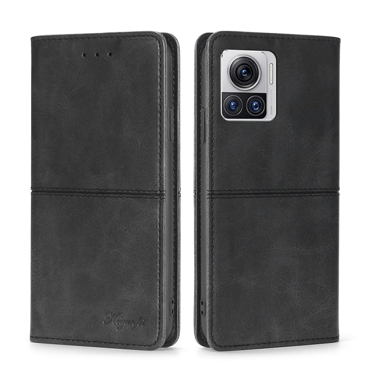 Cow Texture Magnetic Horizontal Flip Leather Phone Case