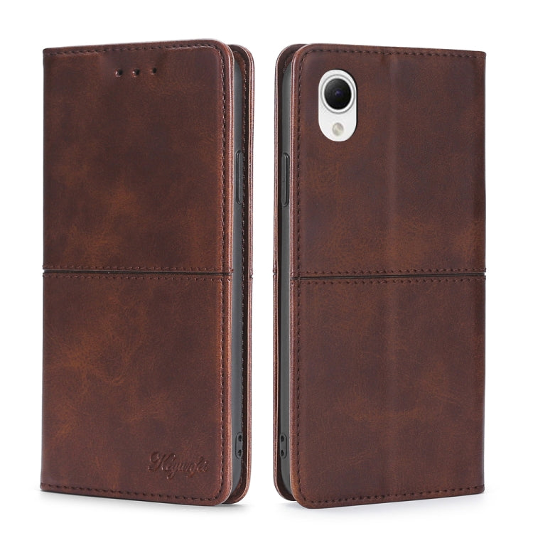 Cow Texture Magnetic Horizontal Flip Leather Phone Case, For Huawei Mate 50 Pro, For Samsung Galaxy A23e/A22e, For ZTE Blade A72 5G