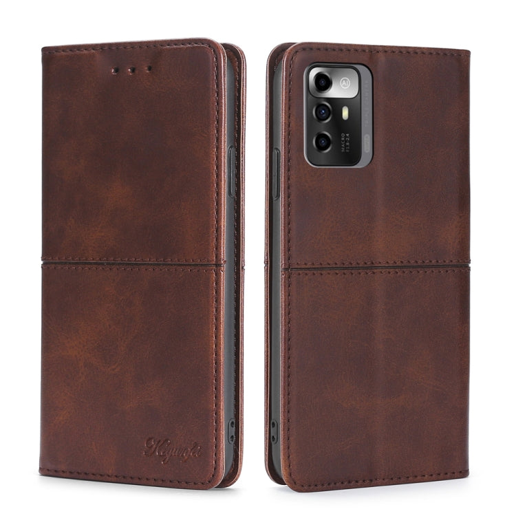 Cow Texture Magnetic Horizontal Flip Leather Phone Case, For Huawei Mate 50 Pro, For Samsung Galaxy A23e/A22e, For ZTE Blade A72 5G