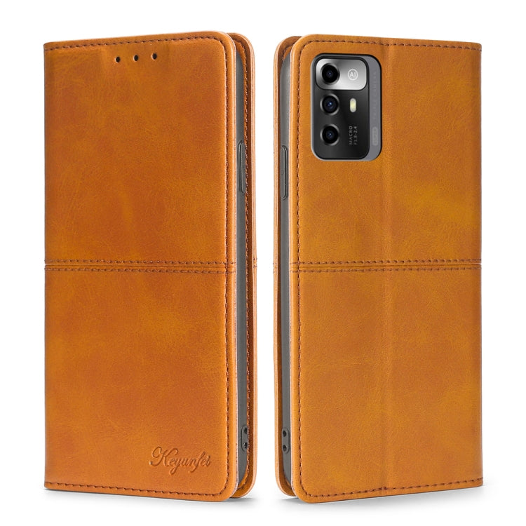 Cow Texture Magnetic Horizontal Flip Leather Phone Case, For Huawei Mate 50 Pro, For Samsung Galaxy A23e/A22e, For ZTE Blade A72 5G