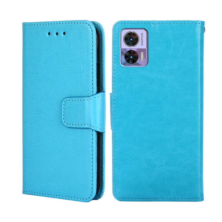 Crystal Texture Leather Phone Case, For Motorola Edge 30 Neo, For Motorola Edge 2022, For Motorola Edge S30 Pro 5G/Edge 30 Fusion, For Motorola Edge X30 Pro 5G/Edge 30 Ultra