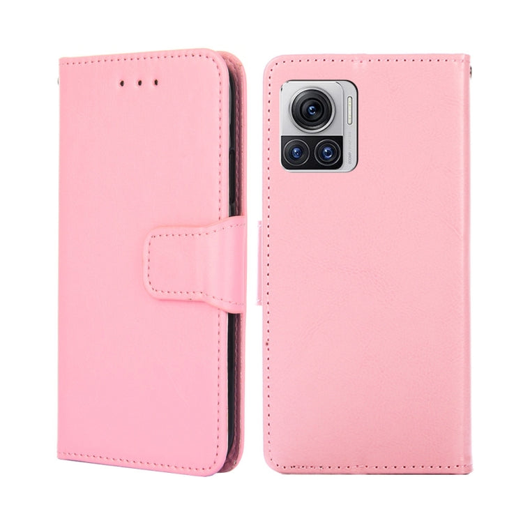 Crystal Texture Leather Phone Case, For Motorola Edge 30 Neo, For Motorola Edge 2022, For Motorola Edge S30 Pro 5G/Edge 30 Fusion, For Motorola Edge X30 Pro 5G/Edge 30 Ultra