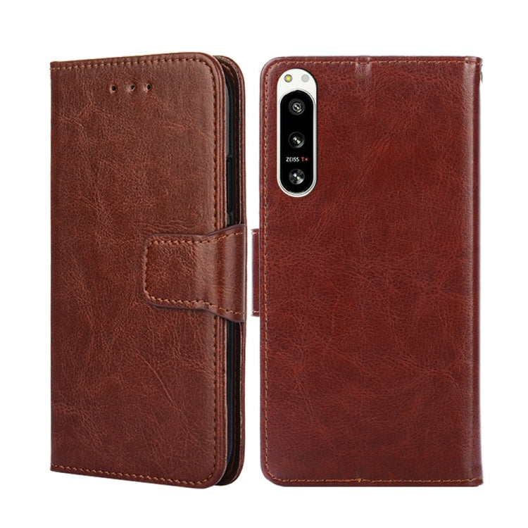 Crystal Texture Leather Phone Case, For Sony Xperia 5 IV, For Huawei Mate 50, For Huawei Mate 50 Pro, For Samsung Galaxy A23e/A22e