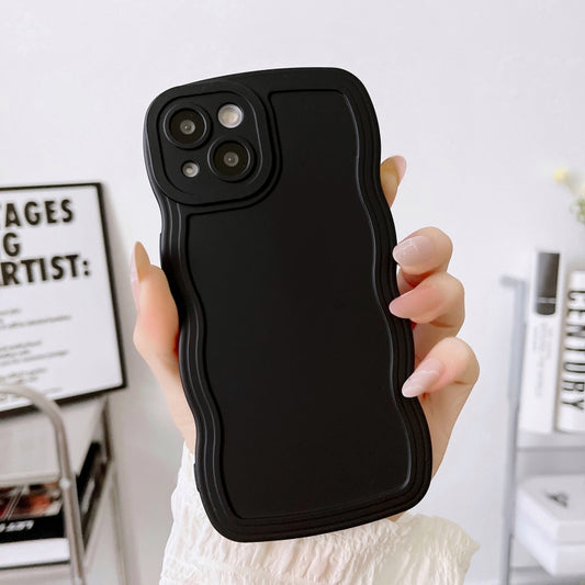 Wave Edge Silicone Phone Case, For iPhone 14, For iPhone 14 Plus, For iPhone 14 Pro, For iPhone 14 Pro Max