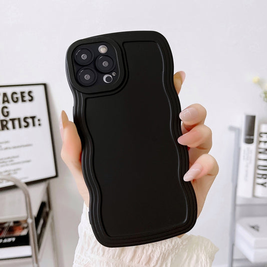 Wave Edge Silicone Phone Case, For iPhone 11 Pro, For iPhone 11 Pro Max