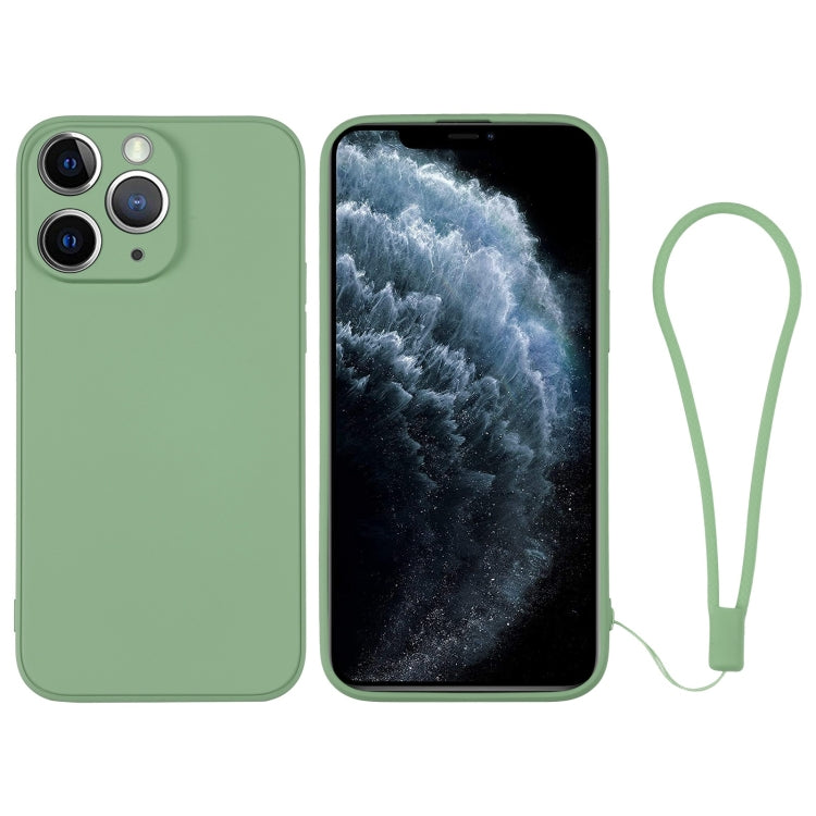 Silicone Phone Case with Wrist Strap, For iPhone 11 Pro Max