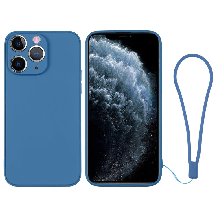 Silicone Phone Case with Wrist Strap, For iPhone 11 Pro Max