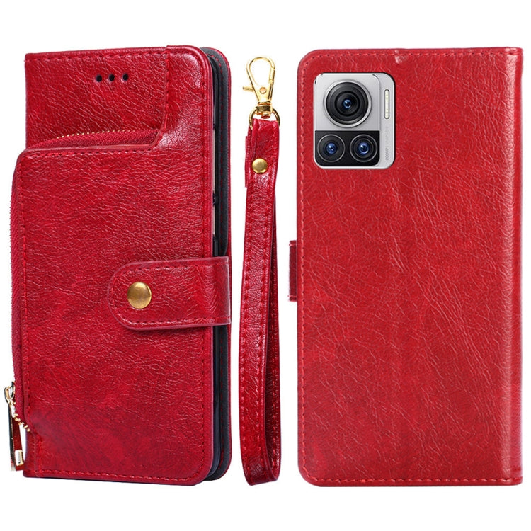 Zipper Bag Flip Leather Phone Case, For Motorola Edge 30 Neo, For Motorola Edge 2022, For Motorola Edge S30 Pro 5G, For Huawei Mate 50, For Huawei Mate 50 Pro, For Motorola Edge X30 Pro 5G, For Sony Xperia 5 IV, For Samsung Galaxy A23e / A22e