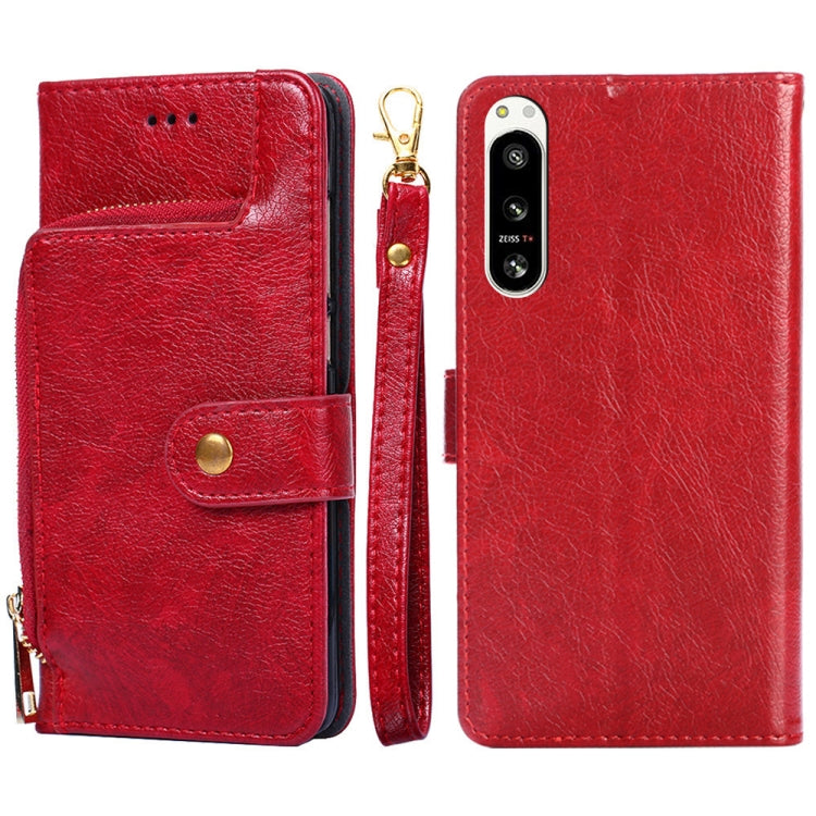 Zipper Bag Flip Leather Phone Case, For Motorola Edge 30 Neo, For Motorola Edge 2022, For Motorola Edge S30 Pro 5G, For Huawei Mate 50, For Huawei Mate 50 Pro, For Motorola Edge X30 Pro 5G, For Sony Xperia 5 IV, For Samsung Galaxy A23e / A22e