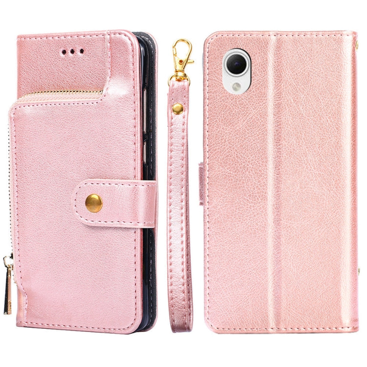 Zipper Bag Flip Leather Phone Case, For Motorola Edge 30 Neo, For Motorola Edge 2022, For Motorola Edge S30 Pro 5G, For Huawei Mate 50, For Huawei Mate 50 Pro, For Motorola Edge X30 Pro 5G, For Sony Xperia 5 IV, For Samsung Galaxy A23e / A22e