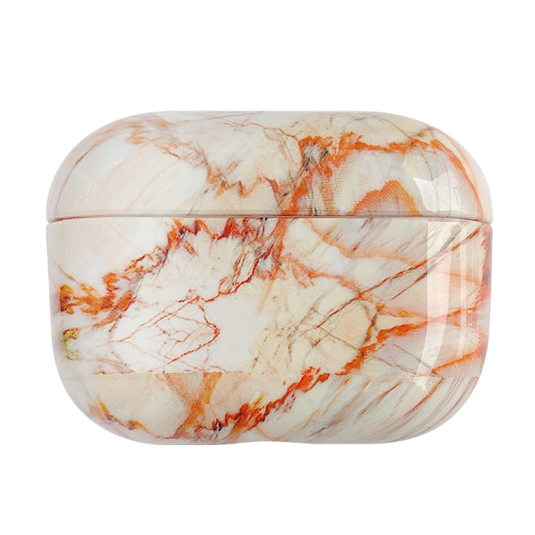 Marble Pattern Wireless Earphone Protective Case, For AirPods Pro 2