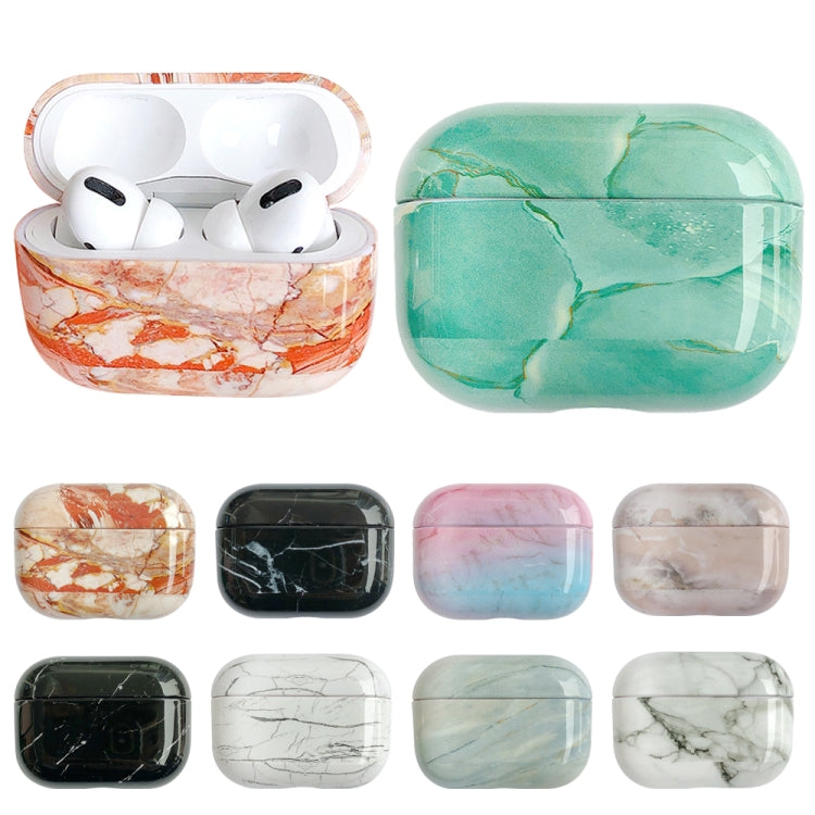 Marble Pattern Wireless Earphone Protective Case, For AirPods Pro 2