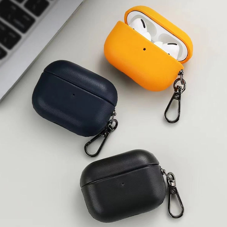 PU Leather Wireless Bluetooth Earphone Protective Case, For Apple AirPods Pro, For Apple AirPods Pro 2