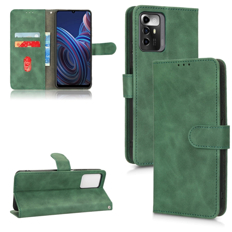 Skin Feel Magnetic Flip Leather Phone Case, For Samsung Galaxy A04 4G, For Samsung Galaxy A23e 5G / A23 5G / A23s JP Version, For Sony Xperia 5 IV, For OnePlus 10T 5G, For ZTE Blade A72 5G