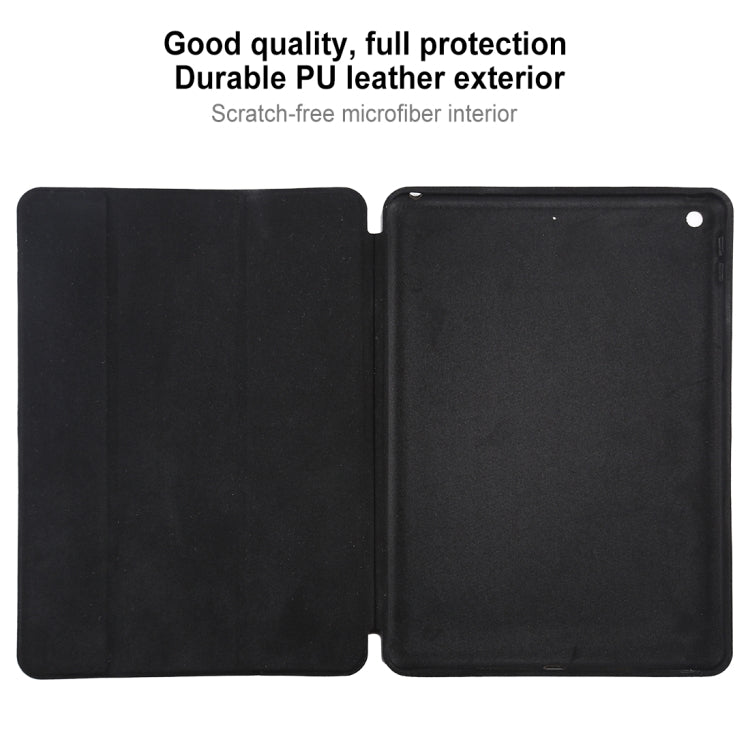 Horizontal Flip Smart Leather Case with Three-folding Holder, For iPad 10.2, For iPad Air 3 10.5 inch