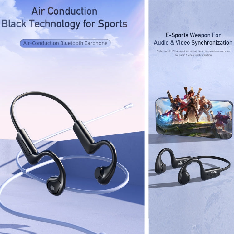 awei A886BL Air Conduction Sports Wireless Headset, A886BL